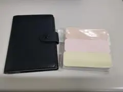 黒ノートカバーと付箋セット