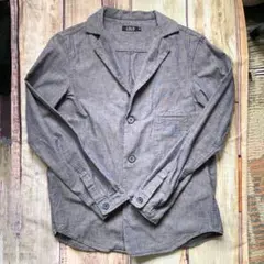 \美品/ LOLO シャンブレー シャツ ジャケットS ロロ