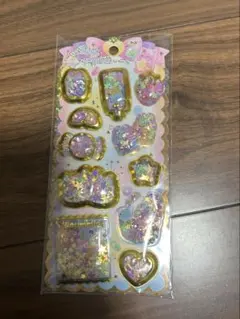 キラキラ　シャイニーパヒュームステッカー　ドロップ　香り付き