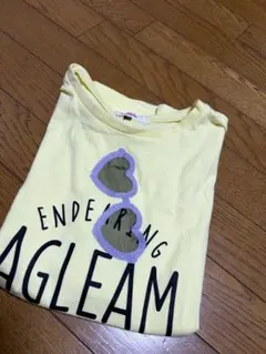 値下げPINK LATTE イエロー Tシャツ サングラス刺繍のサムネイル