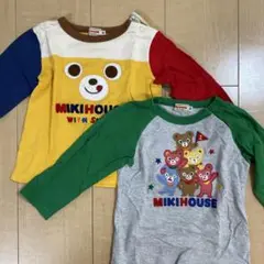 MIKIHOUSE ロンT2点セット　90サイズ