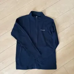 mont-bell ネイビー ジッパーカーディガン パーカー