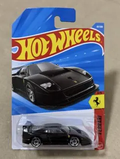 ホットウィール フェラーリF40 CONPETIZIONE ブラック