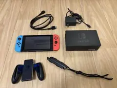 【動作問題なし】Nintendo Switch 本体(付属品全てあり、箱無し)