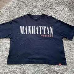 MANHATTAN PORTAGE Tシャツ ネイビーのサムネイル
