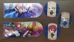 あんスタ 中国 ホロチケ　アニメイトカフェ コースター　朱桜司　鳴上嵐