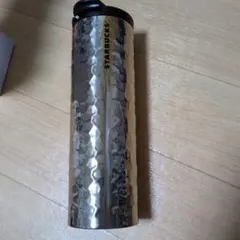 スターバックス ステンレスシリンダータンブラー ハンマートーン 473ml 新品