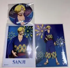 ONEPIECE 원피스 サンジ 缶バッジ ブロマイド 新宿 京王百貨店