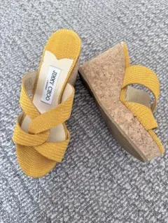 JIMMY CHOO ジミーチュウ ウェッジソール サンダル
