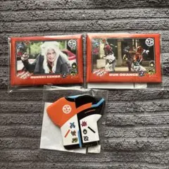 ブンブンジャー　缶バッジ　ブンオレンジ TOSくじ A賞 D賞 振騎玄蕃 TOSくじ】プレミアム缶バッジセレクション vol.2(全36種)【爆上