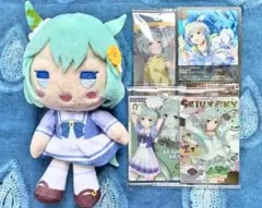 セイウンスカイ　フォルメイツぬいぐるみ&ツインウエハース&シャドウバース　ウマ娘