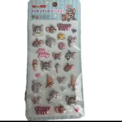 トムとジェリーぷくぷくシール 24枚入り