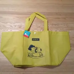 PEANUTS スヌーピー エコバッグ イエロー