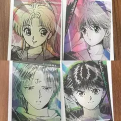 幽遊白書　マグネットステッカー　4枚セット
