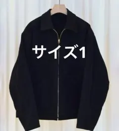 24aw comoli モールスキンジップショートジャケット COMOLI (コモリ) モールスキン ジップショートジャケット