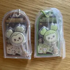 【TWICE LOVELYS】ジョンヨン チョコがけボーロ&チャーム　二点セット
