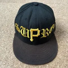 帽子 supreme newera harlem custom 7 5/8 Supreme Harlem Custom New Era KNOWLEDGE REIGNS Cap Navy 7 5