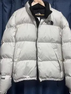 THE NORTH FACE ダウンジャケット ヌプシ ホワイト XL