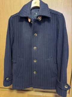 ☆Men's Bigi ☆ネイビー ストライプコート☆