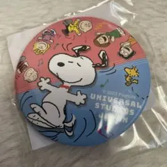 スヌーピー 缶バッジ ユニバーサルスタジオジャパン