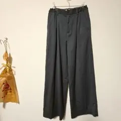 美品✨ビューティアンドユースユナイテッドアローズ ワイドパンツ 緑 S
