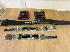 ROGUE レザーベルト 手首 トレーニング リストラップ サポーター 筋トレ