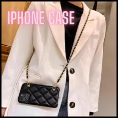 iPhoneケース 13mini ショルダーストラップ 肩掛け【67-30】