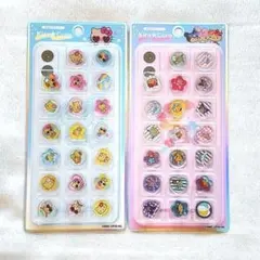 【新品未開封】2枚セット サンリオ 日焼けキティ おはじきふうシール