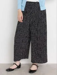 アイアムアイ　５月の水玉プリーツパンツ