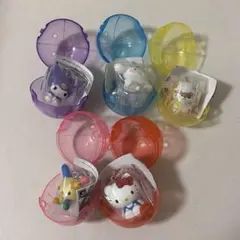 ハローキティ ペットボトルキャップ フィギュア 7種セット - メルカリ