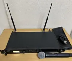 中古動作品SHURE シュアー ULXD4D-AB 受信機➕アンテナ➕マイク1本 中古動作品SHURE シュアー ULXD4D-AB 受信機➕アンテナ➕マイク1