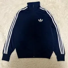 アディダス トラックジャケット ファイヤーバード 古着 紺 XS 19216