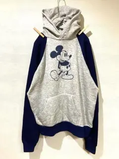 美品　希少　70s 80s オールドミッキー　ビンテージ　パーカー　ディズニー