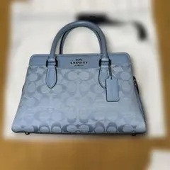 COACH コーチ◆ミニダーシー キャリーオール シグネチャー　ストラップなし