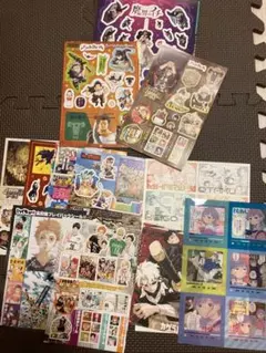 ジャンプ 付録 ステッカー等まとめ売りマッシュル、Dr.STONE、カグラバチ他