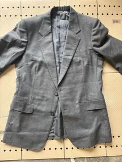 Christian Diorグレー ビジネススーツ 袖ボタン付き