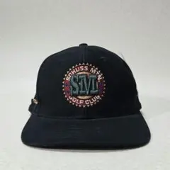 (古着)90s キャップ デッドストック ブラック USA ゴルフ ヴィンテージのサムネイル