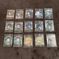 鬼滅の刃 ウエハース シール 15枚セット