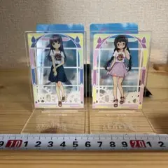 CoCo壱番屋×マギアレコード　コラボアクリルスタンド　七海やちよ　暁美ほむら