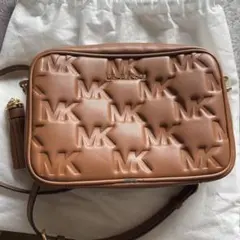 超メルカリ市セール☆MICHAEL KORS MKロゴ 巾着型 ショルダーバッグ 