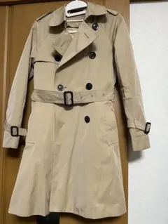 COACH コーチ トレンチコート ダブル ベージュ系 サイズS F87431