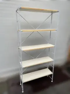 無印良品 スチールユニットシェルフ グレー 廃盤サイズ 奥行25cm
