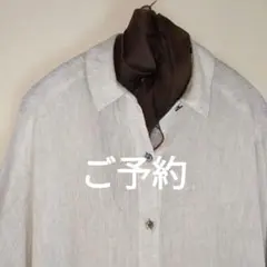 群言堂 ブラウス ホワイトとベージュのグラデーション 1643 - メルカリ