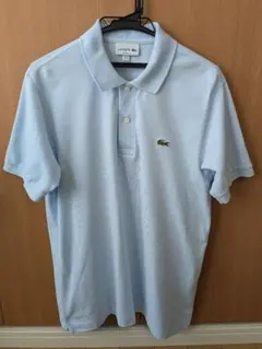 ラコステL1212LJ サイズ4.カラーT01サックス。　日本製。