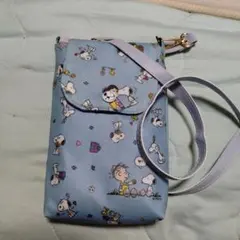 スヌーピー スマホ ショルダー バッグ