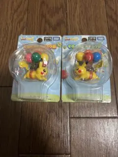 そらとぶピカチュウ　フィギュア　オスメス　セット