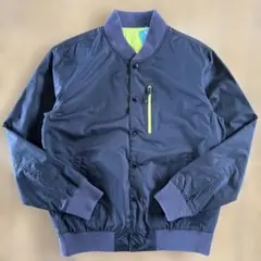 NIKE ナイロンジャケット リバーシブル 古着 黒 Lサイズ