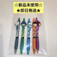☆カリスマ　ラバーマスコット付き　ゲルペン　5点セット☆②