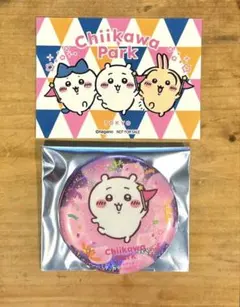 新品 ちいかわパーク 缶バッチ ステッカー 非売品 ちいかわ 缶バッジ