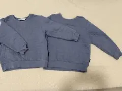 【双子】futafuta トレーナー 100cm 2枚セットのサムネイル
